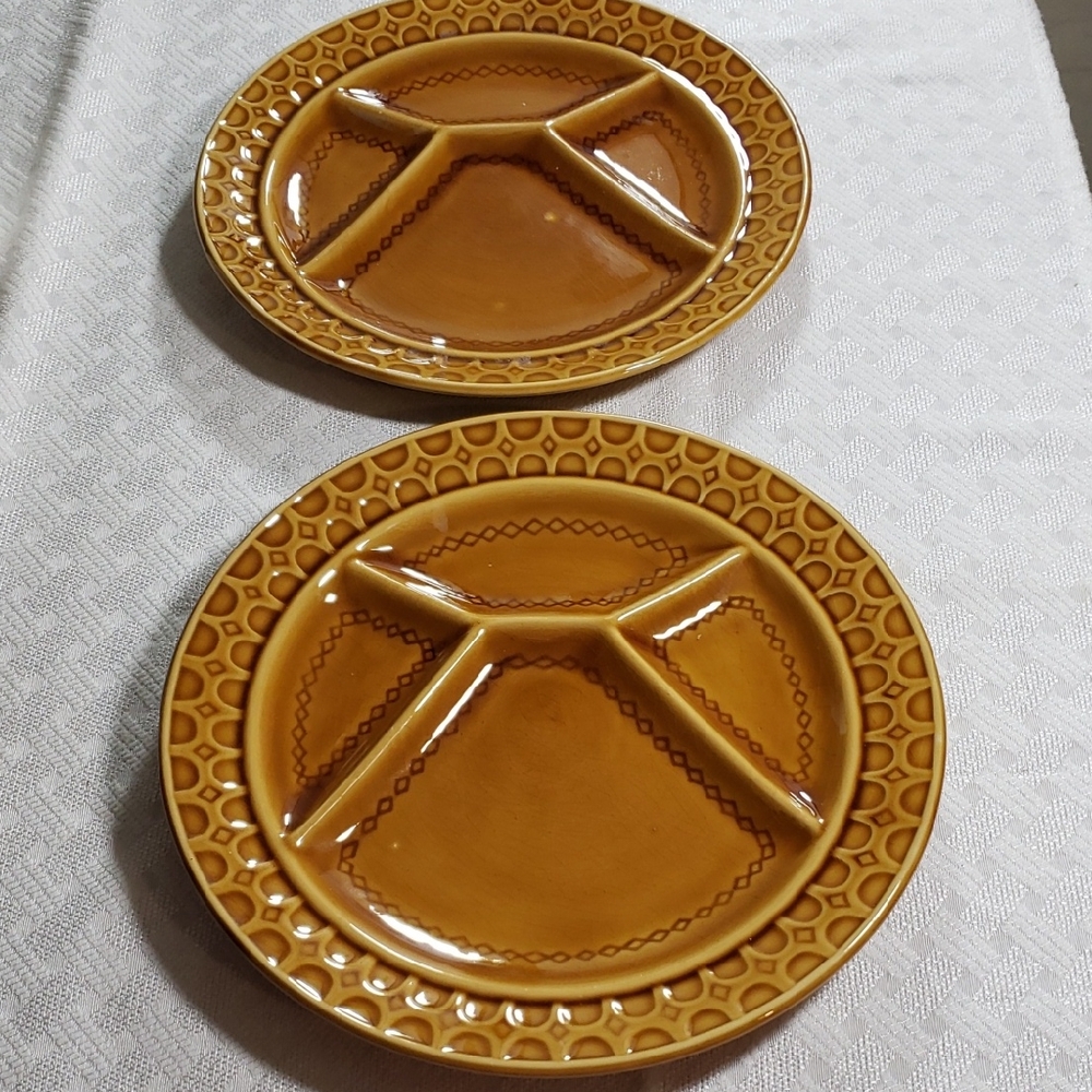 Sarreguemines Fondue Plates France